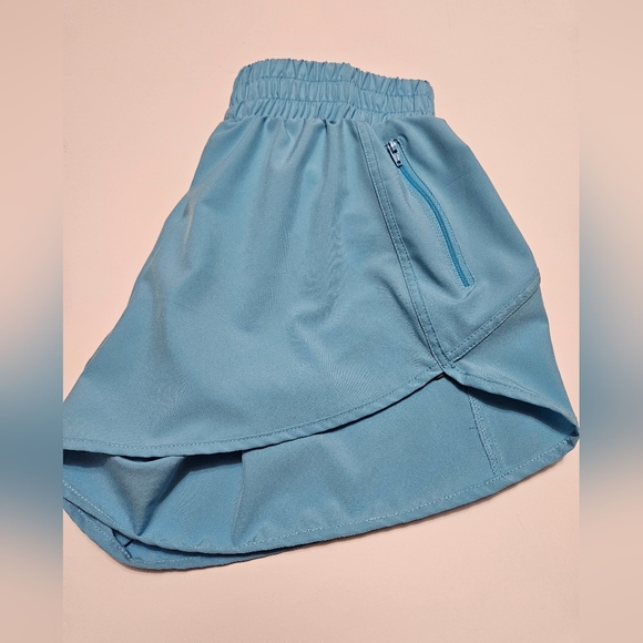 BMJL Women's High Waist Running Shorts W/zip Pocket Size M #W-303 - Picture 9 of 10